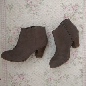 Taupe Booties